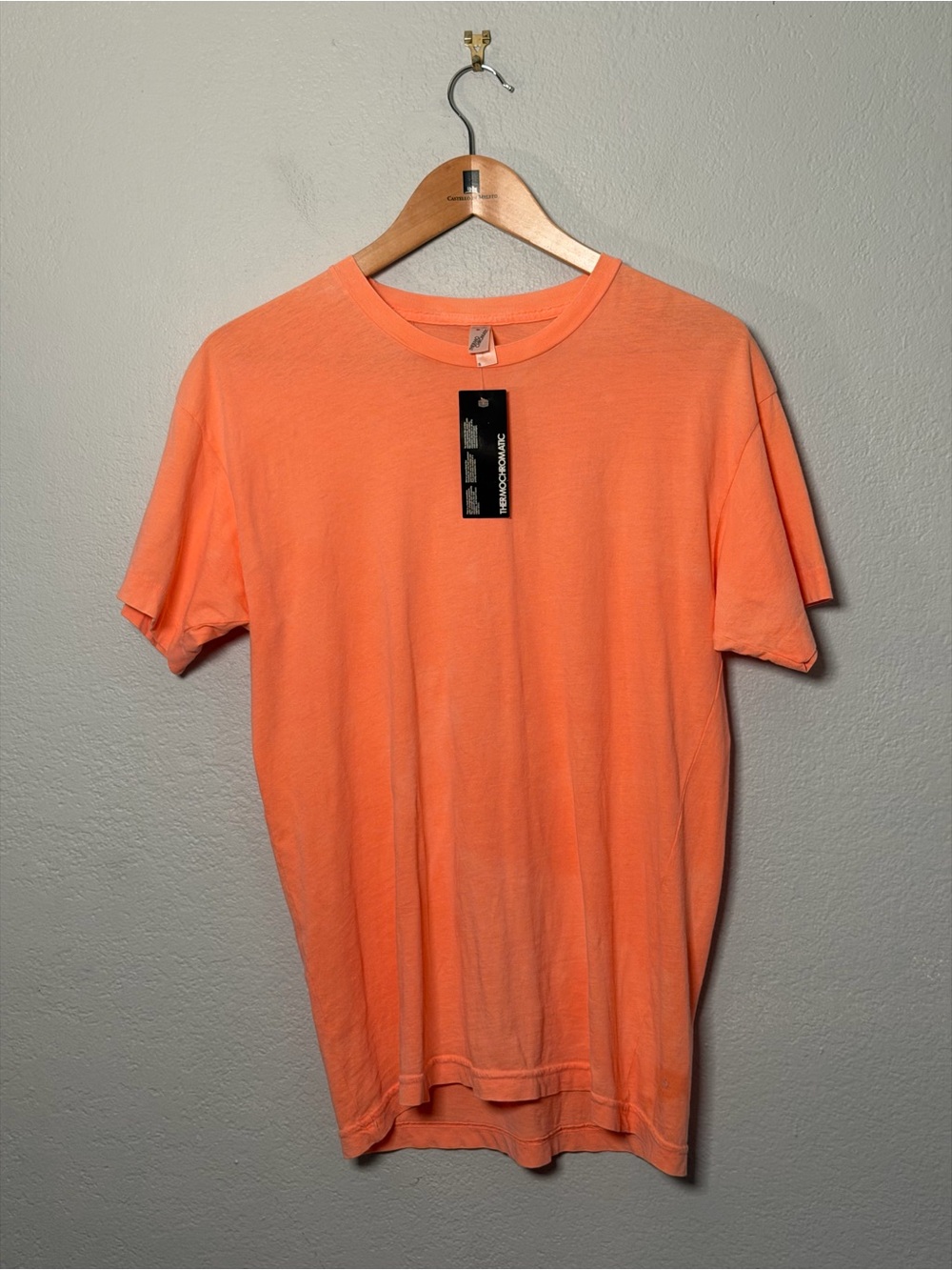Color Change Thermochromatic American Apparel Unisex Crew Neck T-Shirt S